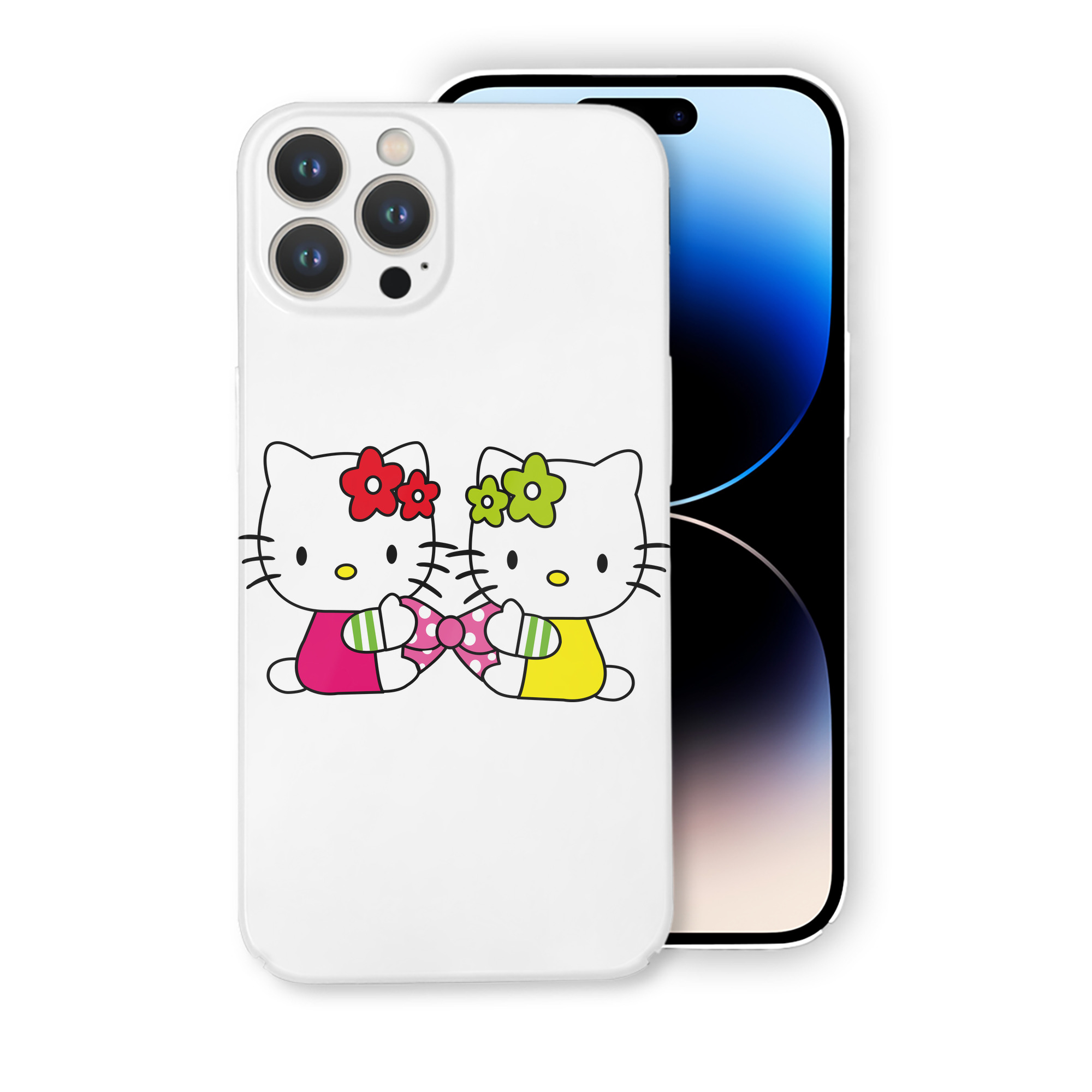 （画像用） Hello Kitty ハローキティ 【iPhone 14シリーズ対応】ハードケース